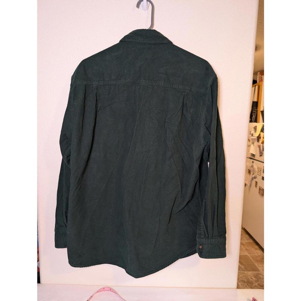 Levi's 100% Cotton Men's Size Large Green Button-Up Shirt - Picture 2 of 5